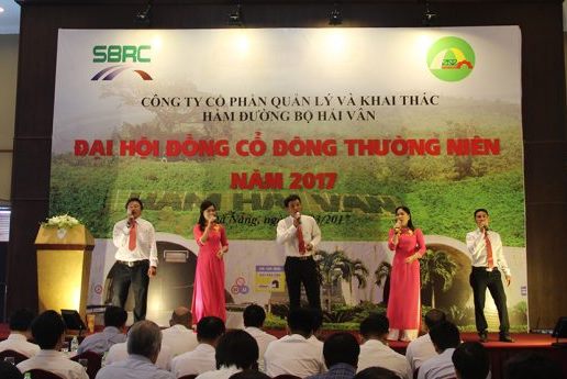 Công ty CP QL và KT hầm đường bộ Hải Vân tổ chức Đại hội đồng cổ đông thường niên năm 2017