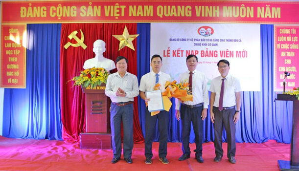 The leader of HHV joined the ranks of the Communist Party of Vietnam