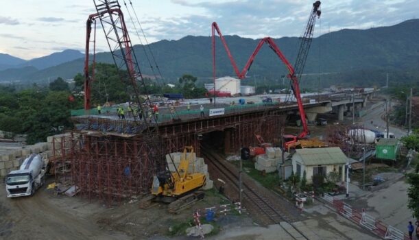 Hoàn thành hạng mục phức tạp nhất ở đường ven biển nối Cảng Liên Chiểu
