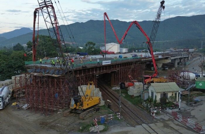 Hoàn thành hạng mục phức tạp nhất ở đường ven biển nối Cảng Liên Chiểu