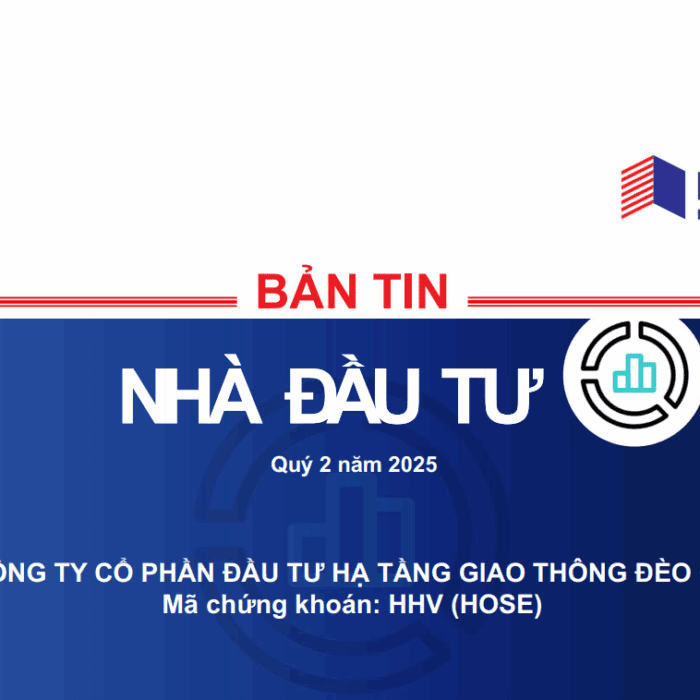 Bản tin nhà đầu tư Quý 2 năm 2025