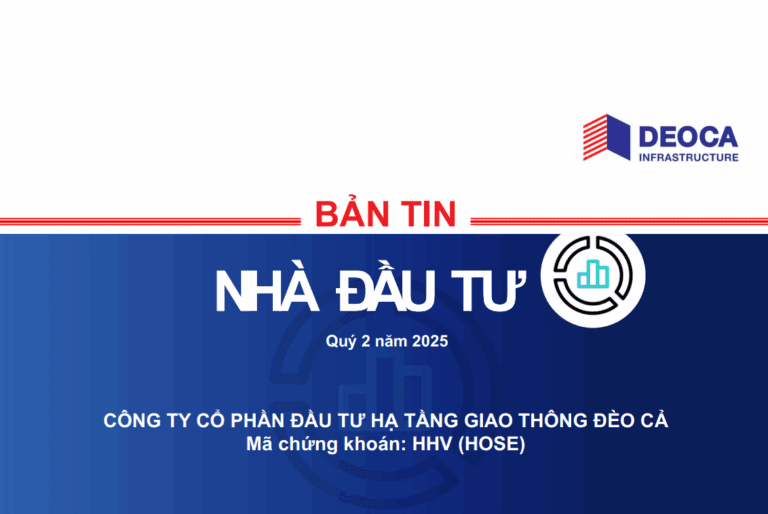 Bản tin nhà đầu tư Quý 2 năm 2025