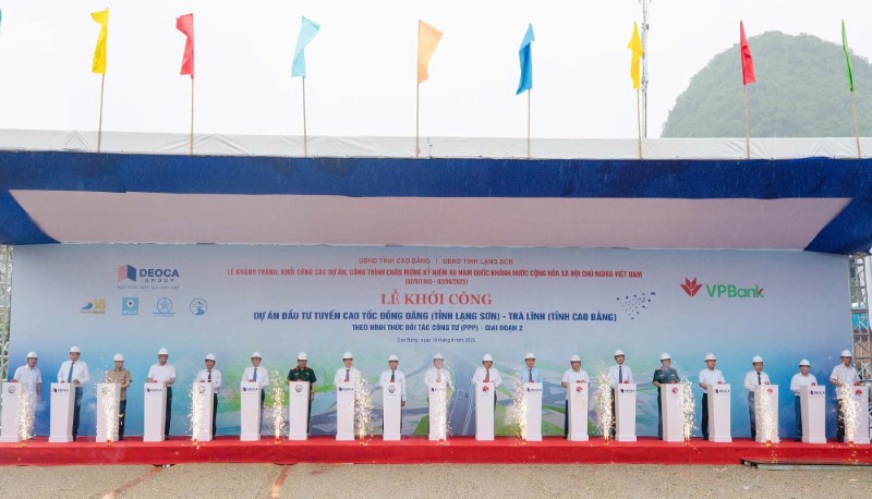 Khởi công giai đoạn 2 dự án cao tốc Đồng Đăng – Trà Lĩnh