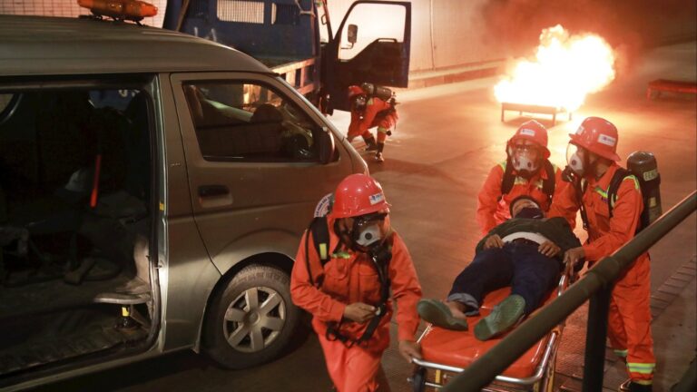 Diễn tập chữa cháy và cứu nạn, cứu hộ tại hầm đường bộ Hải Vân