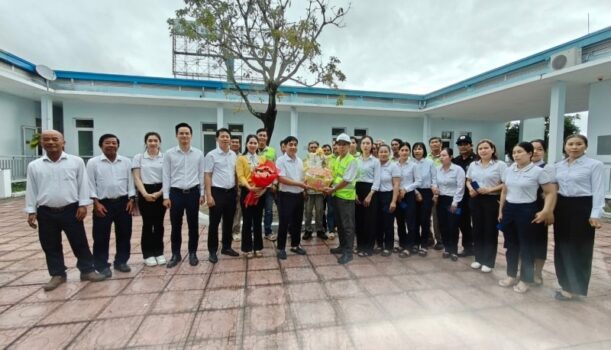 Chủ tịch HĐQT Hồ Minh Hoàng thăm, chúc Tết người lao động tại các dự án miền Trung