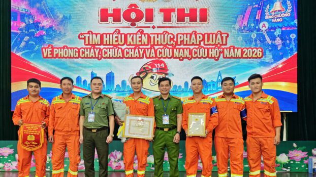 Xí nghiệp QLVH hầm đường bộ Đèo Cả giành Giải Nhất tại Hội thi PCCC và CNCH tỉnh Đắk Lắk năm 2026